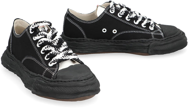 Peterson canvas low-top sneakers-2
